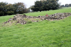 
Foundations of second building, Blaencuffin, October 2010